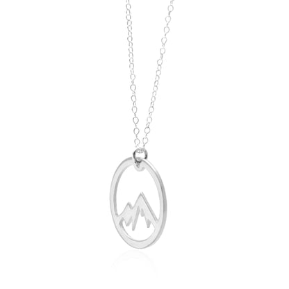 Silver Mountain Necklace